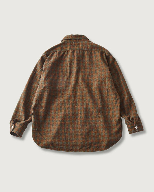 St. Louis Flannel - Plaid Orange Block