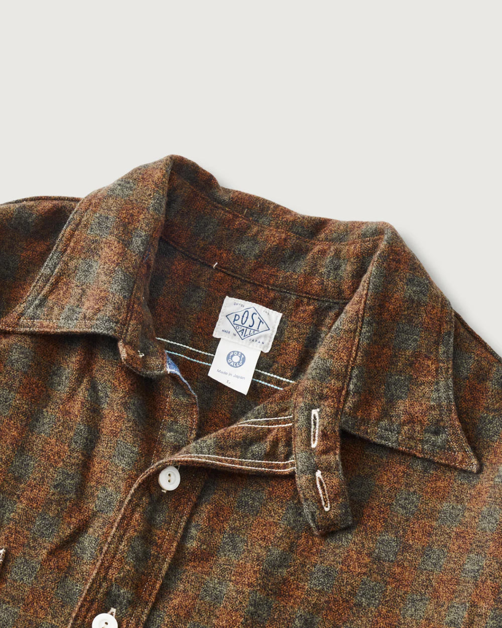 St. Louis Flannel - Plaid Orange Block