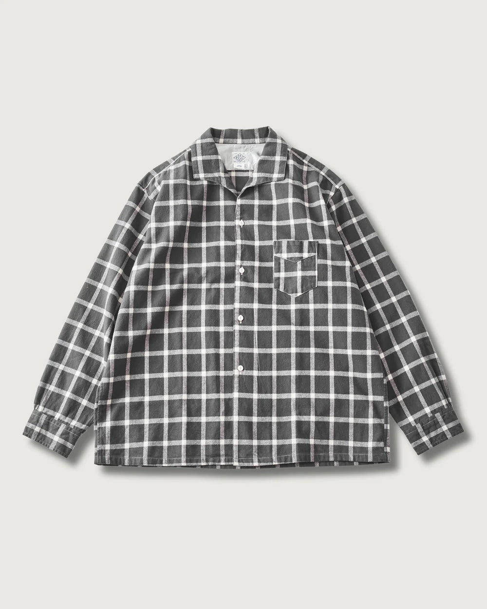 Fever Flannel Plaid Grey Check