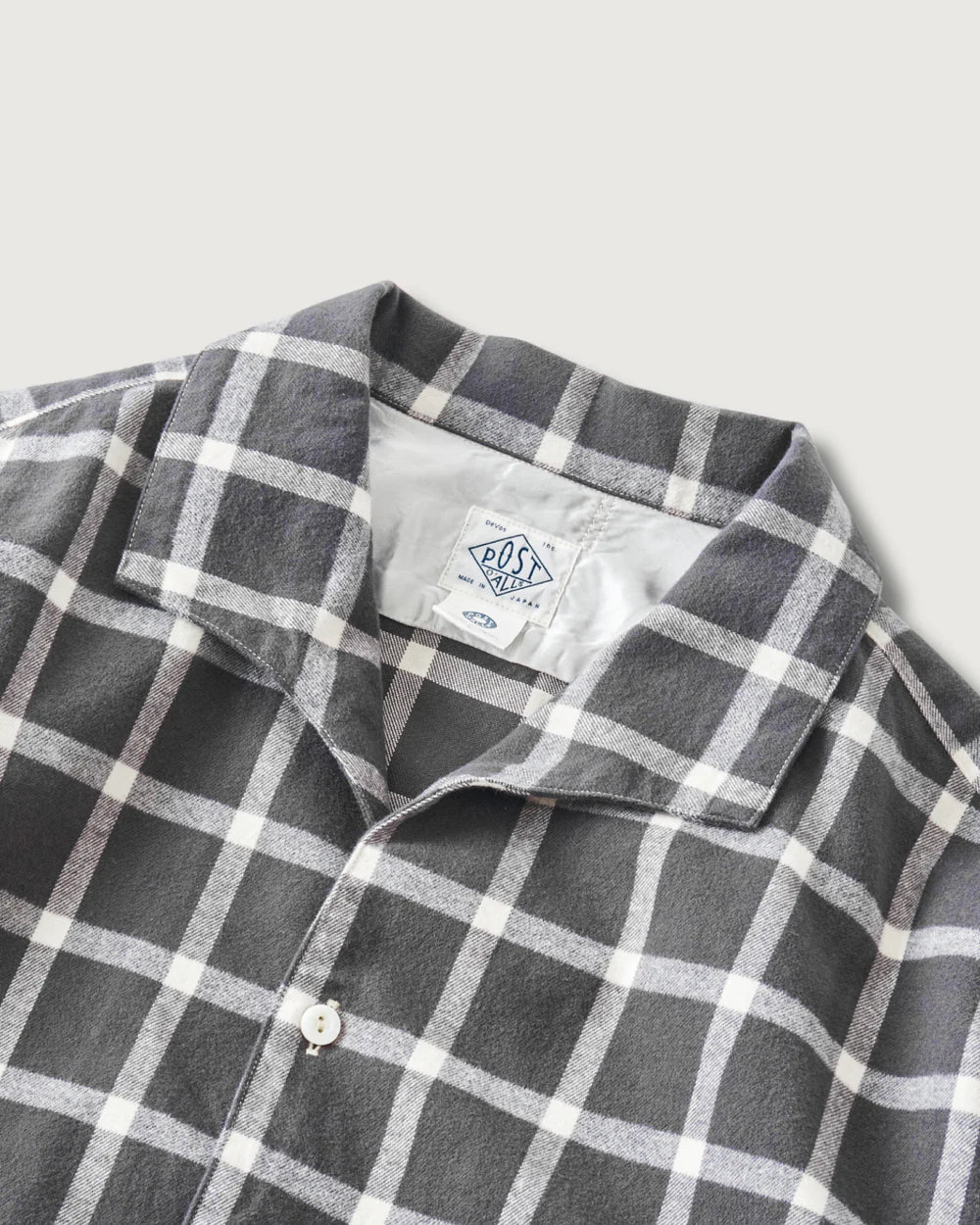 Fever Flannel Plaid Grey Check