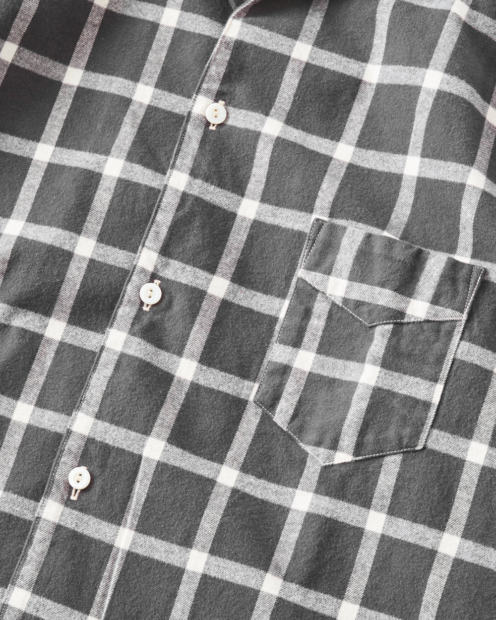 Fever Flannel Plaid Grey Check