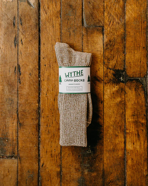 Recycled Cotton Camp Socks