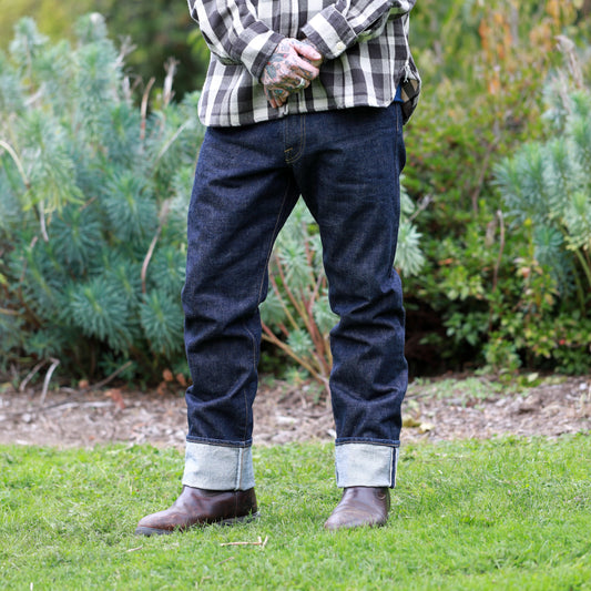 Indigofera Buck Jeans - Shiroyama Rinse