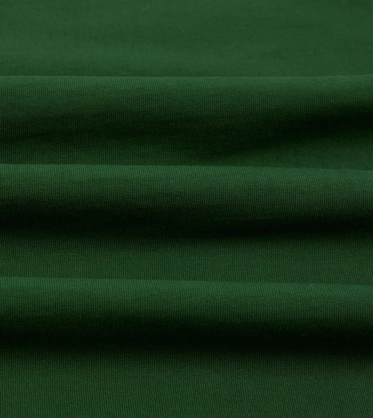 Green Via Ferrata Appliqué Cotton Long-Sleeve Hiking T-Shirt