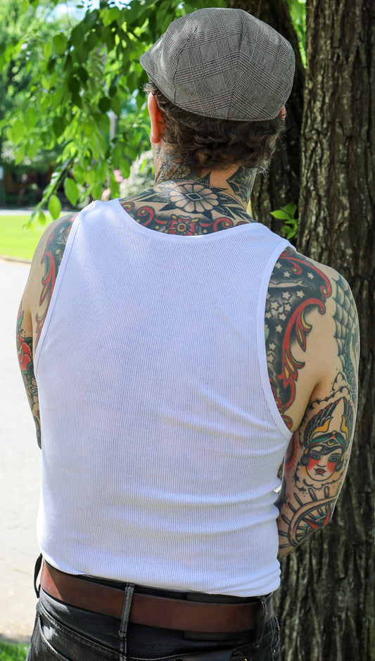 Cotton Ribbed Tank Top