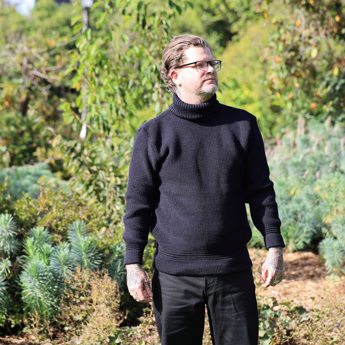 U Boat Rollneck - Ink