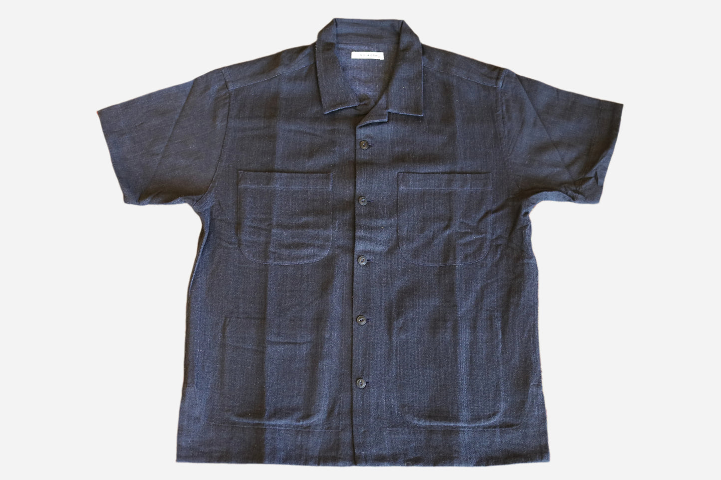 Reversible Lake Camp Shirt-Jac -Iron/Indigo