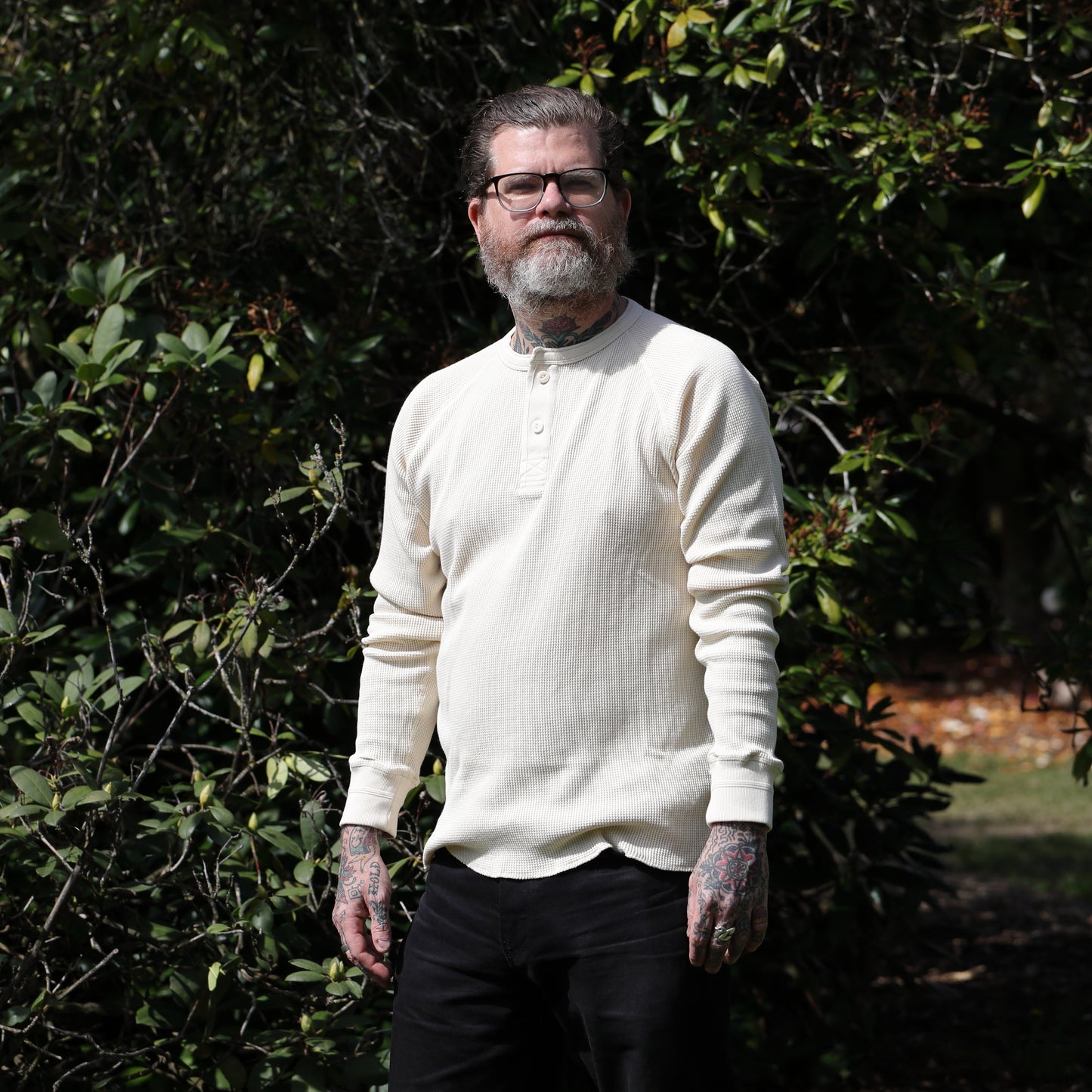Knopfleiste Henley - Seashell
