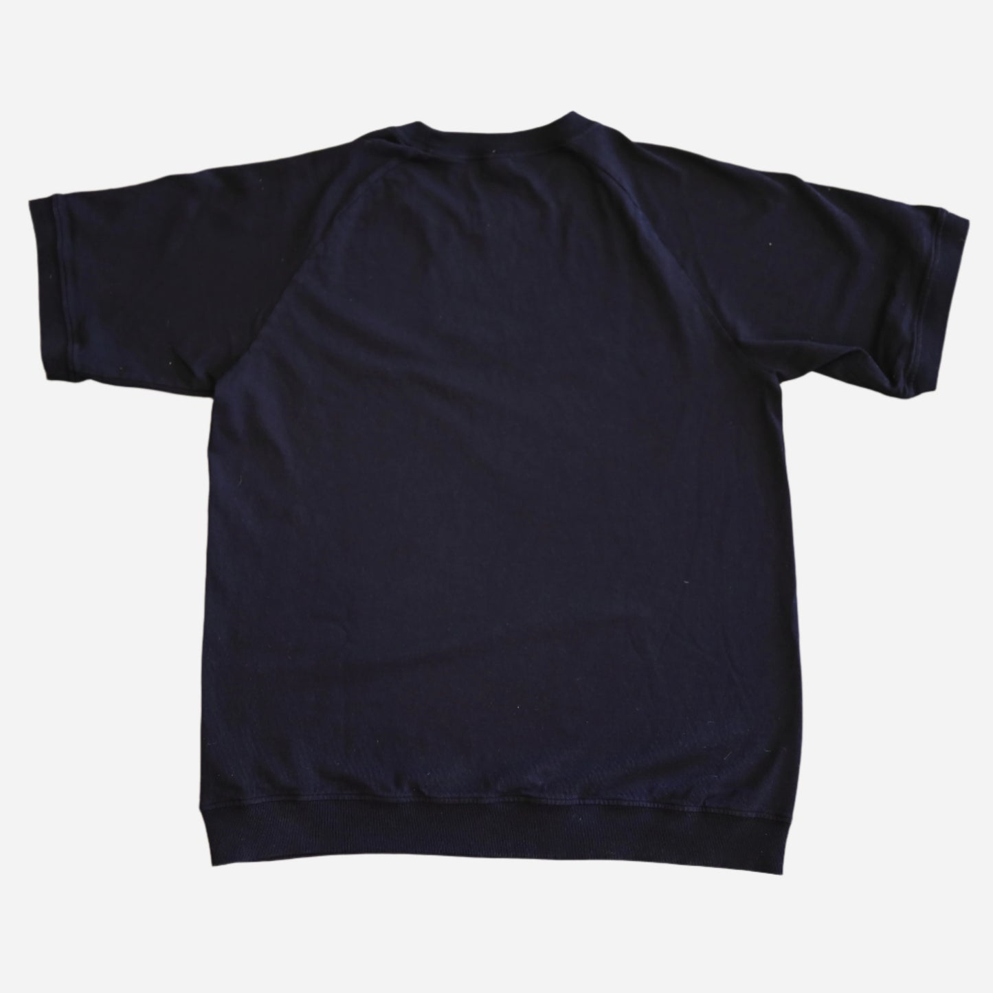 14/1 Pigment Short Sleeve Raglan Tee - Jet Black