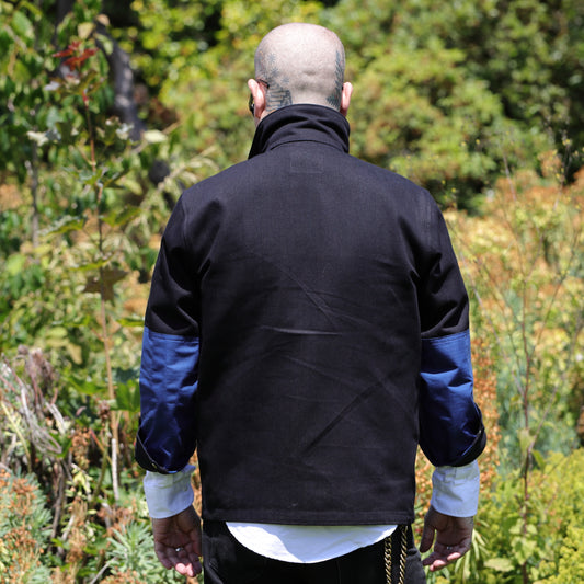 Utility Jacket No 1. - Charcoal Navy Twill