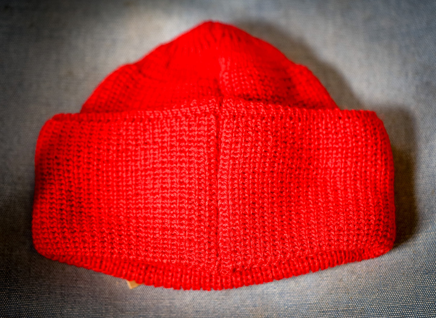 Mechanics Hat Wool - Safety Red