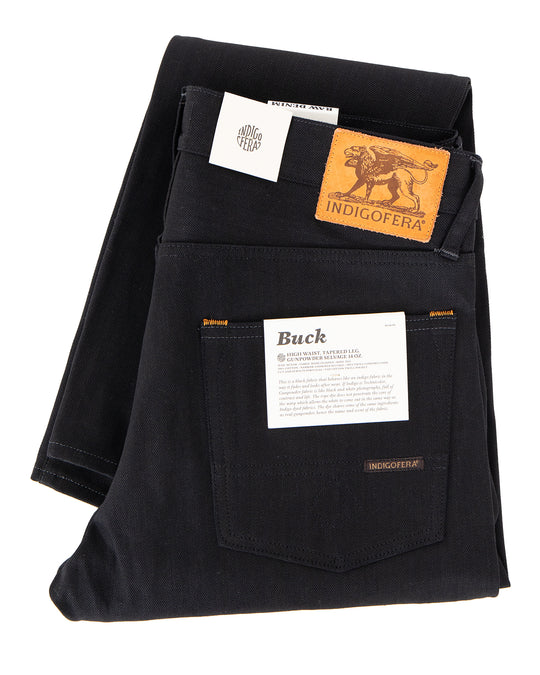 Indigofera Buck Jeans - Gunpowder Dyed