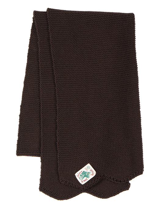 Indigofera Chilcoot Merino Wool Scarf - Brown