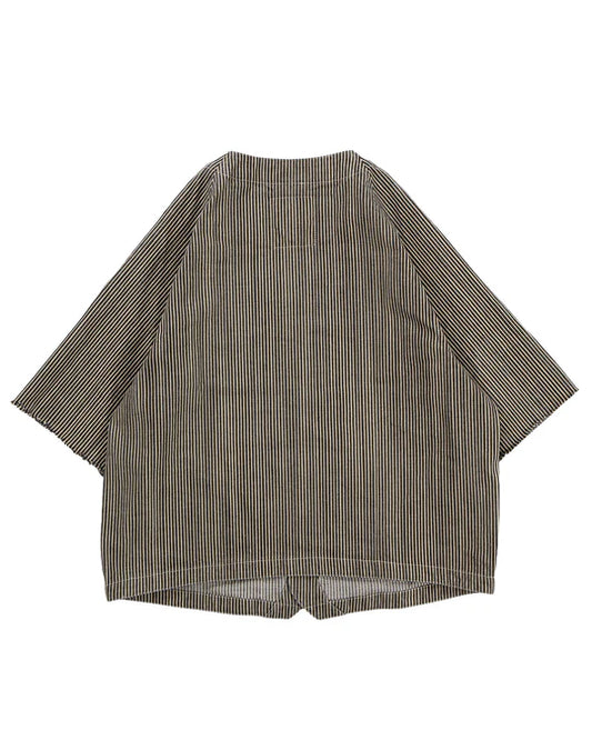 Cobb Shirt Hickory Stripe - Black/White