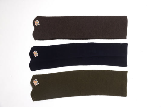Indigofera Chilcoot Merino Wool Scarf - Dark Olive