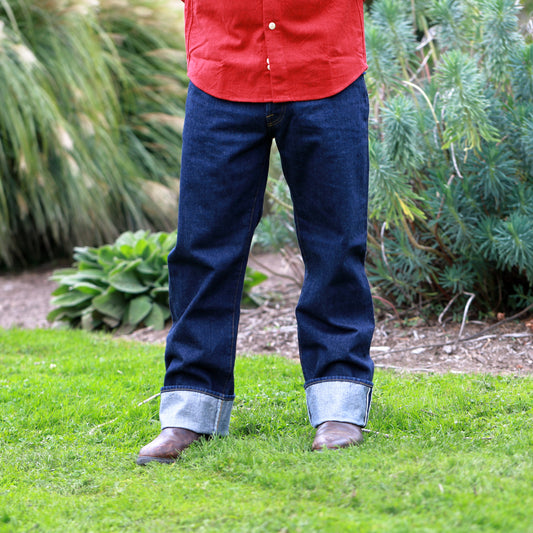 Indigofera Kain Jeans, Vintage 70's Denim