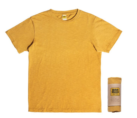 Rolled S/S Regular Tee - Mustard