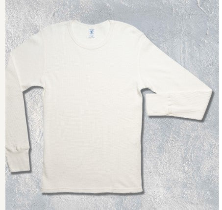 1PAC Slub Thermal - White
