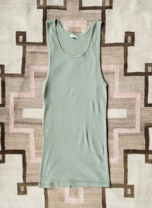 Cotton Ribbed Tank Top