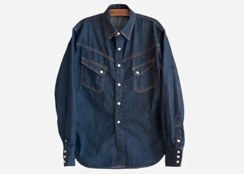 TCB Western Ranchman Shirt - Indigo – Joe's Authentic Supply Co. TCB Western Ranchman Shirt - Indigo – Joe's Authentic Supply Co.