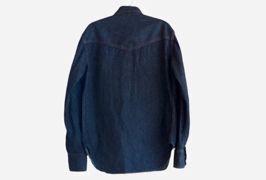 TCB Western Ranchman Shirt - Indigo