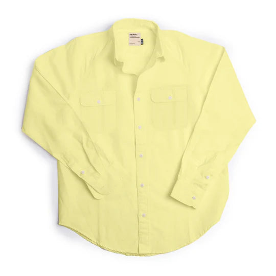 Work Shirt Cotton Hemp - Golden