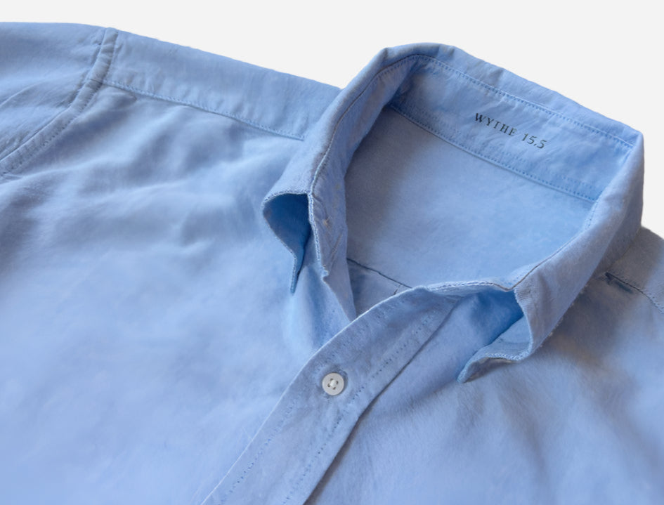 Oxford Cloth Button Down Vintage Blue