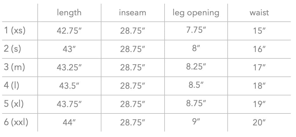 Nico Pant Denim- Iron/Natural