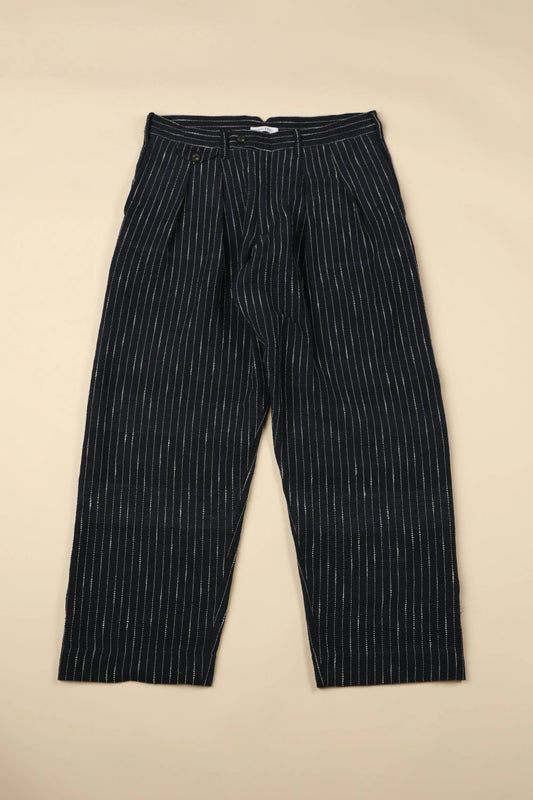 Shakoor Pant - Dark Indigo/Ecru