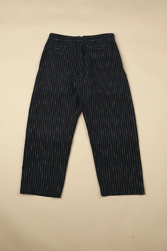 Shakoor Pant - Dark Indigo/Ecru