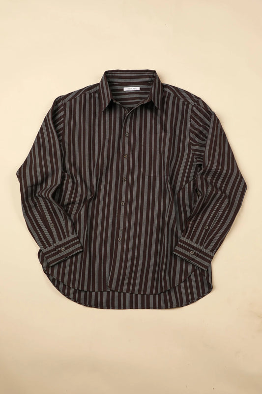 Brook Shirt - Plum/Indigo