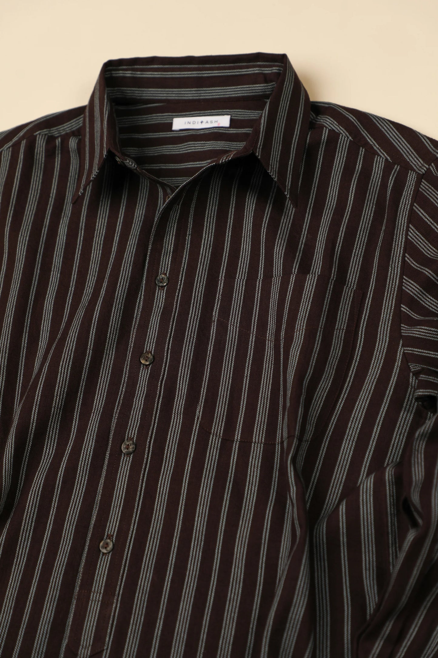 Brook Shirt - Plum/Indigo