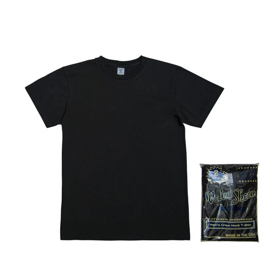 2PAC Short Sleeve Crew Neck Tee (2 Shirt Pac) - Black