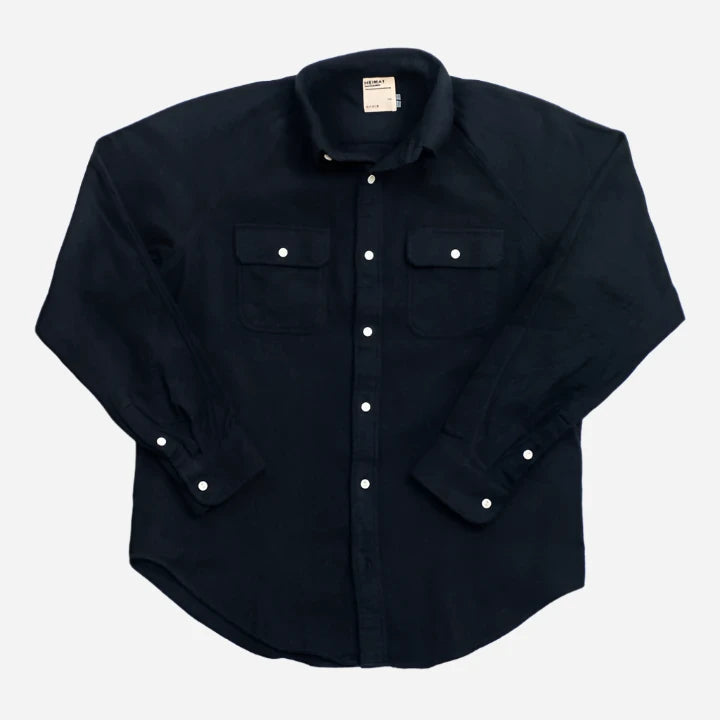 Flannel Work Shirt - Black