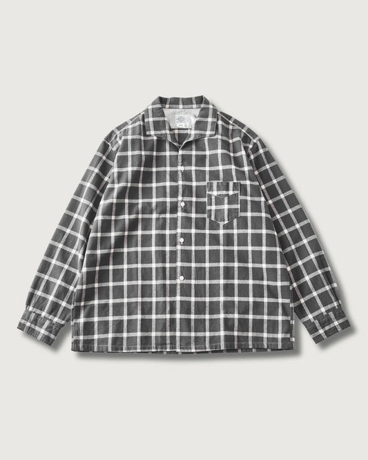 Fever Flannel Plaid Grey Check
