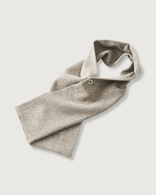 Scarf - Ecru Basket Weave
