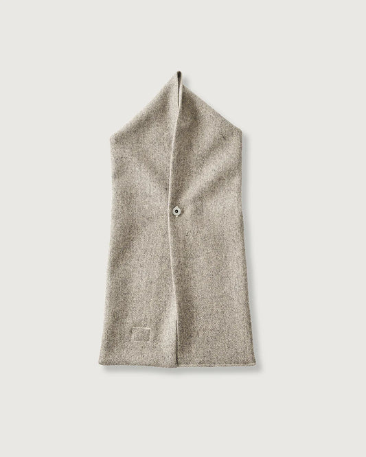 Scarf - Ecru Basket Weave