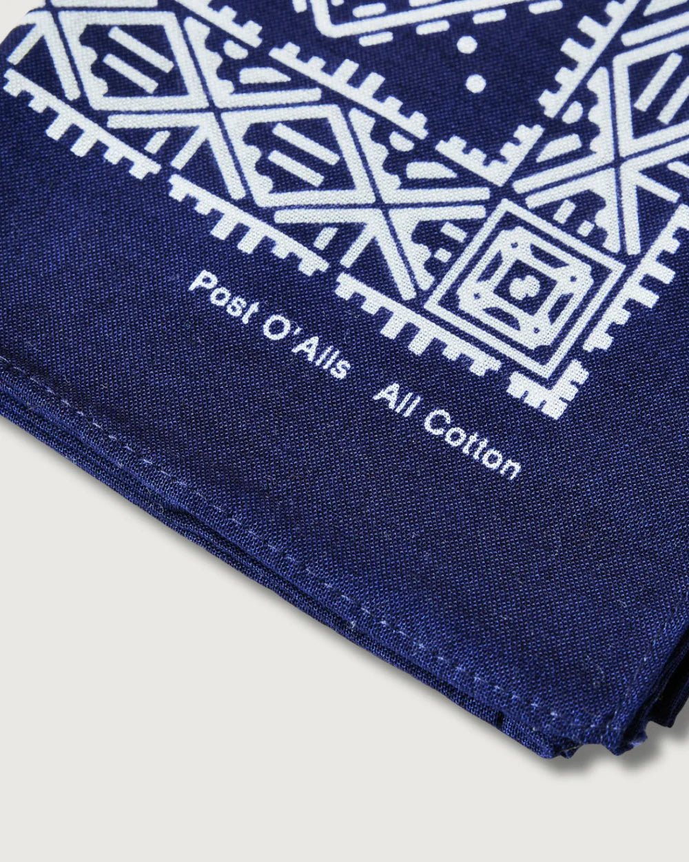 Stitch POST Bandana Hankie - Navy