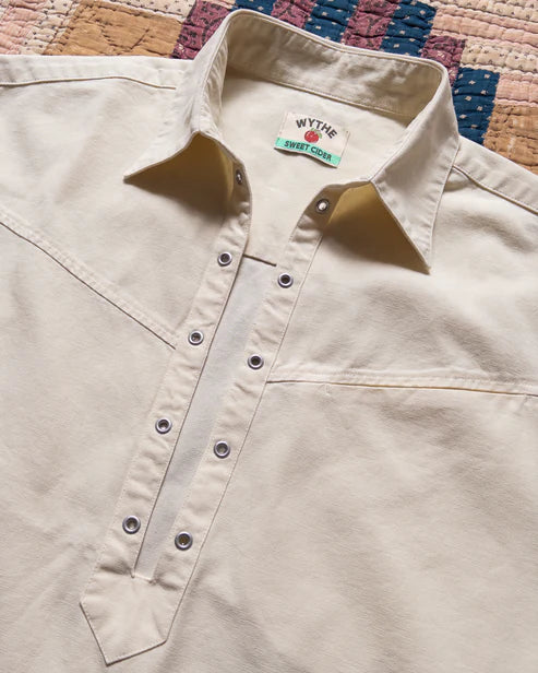 Canvas Pullover Shirt - Buttermilk