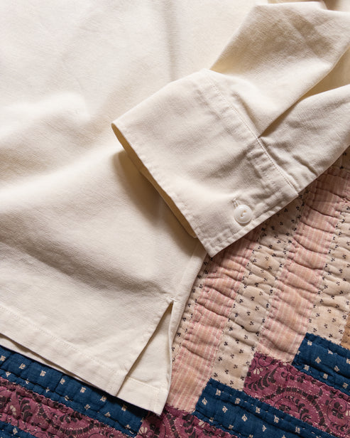 Canvas Pullover Shirt - Buttermilk