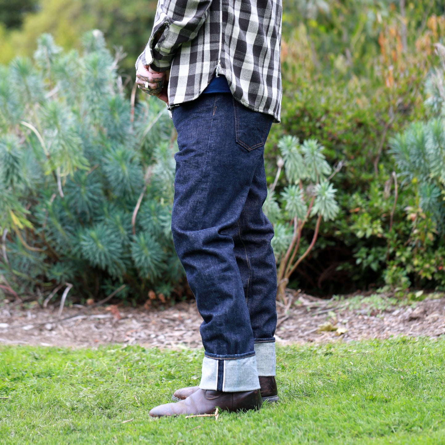 Indigofera Buck Jeans - Shiroyama Rinse