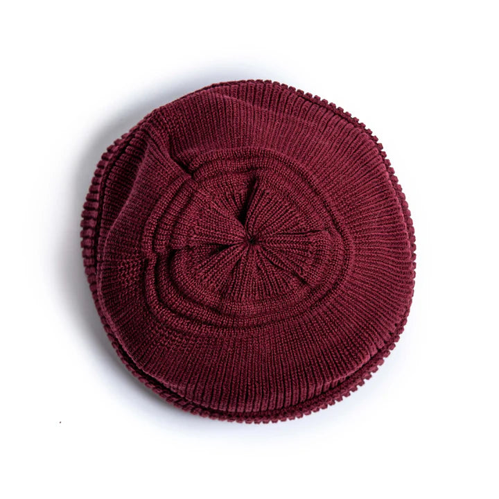Cotton Linen Trawler: Burgundy