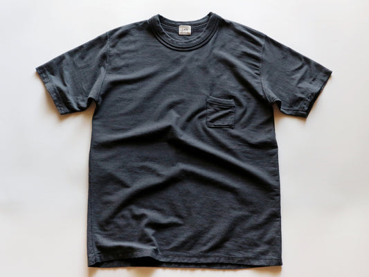 Loopwheeled Double Binder Tee - Antique Black