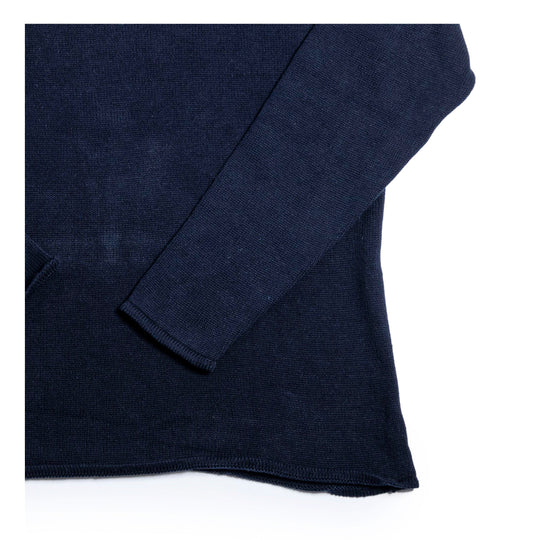 Cotton Linen Harbour Sweater - Ink