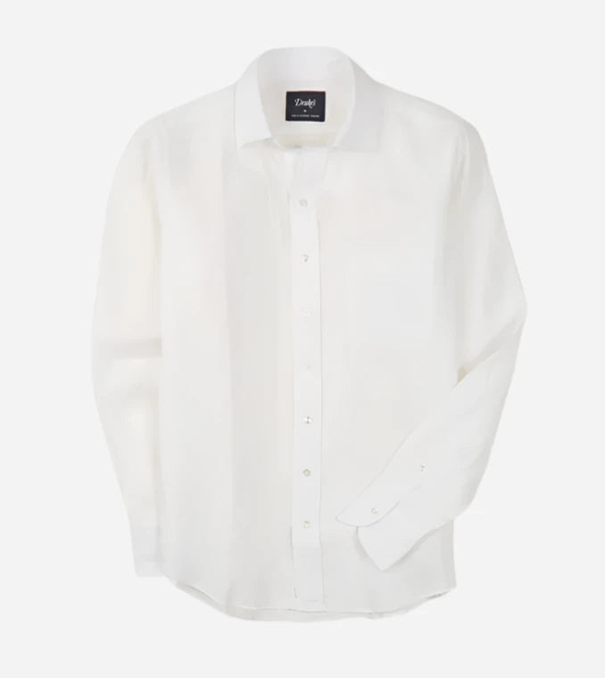 Linen Summer Shirt - Ecru