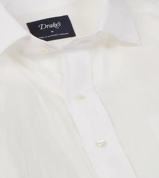 Linen Summer Shirt - Ecru