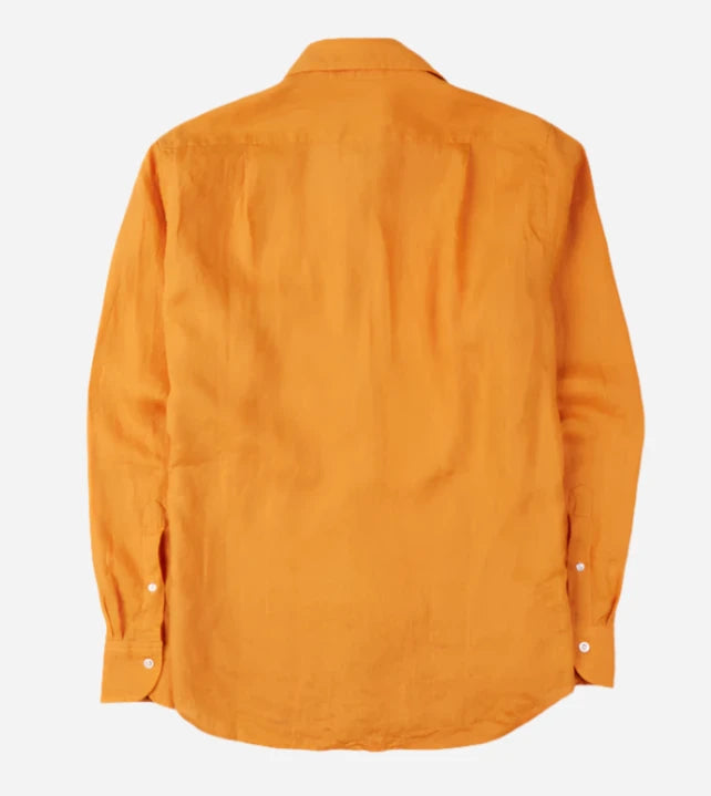 Linen Summer Shirt - Yellow