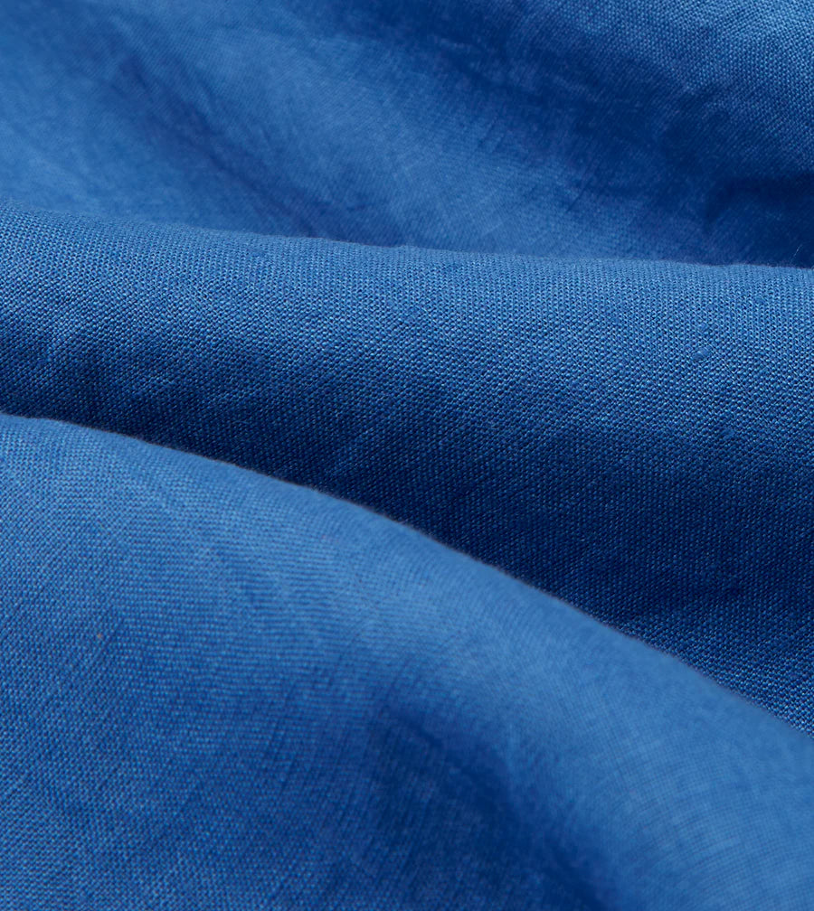 Linen Summer Shirt - Bright Navy