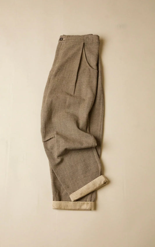 Nico Pant Denim- Iron/Natural