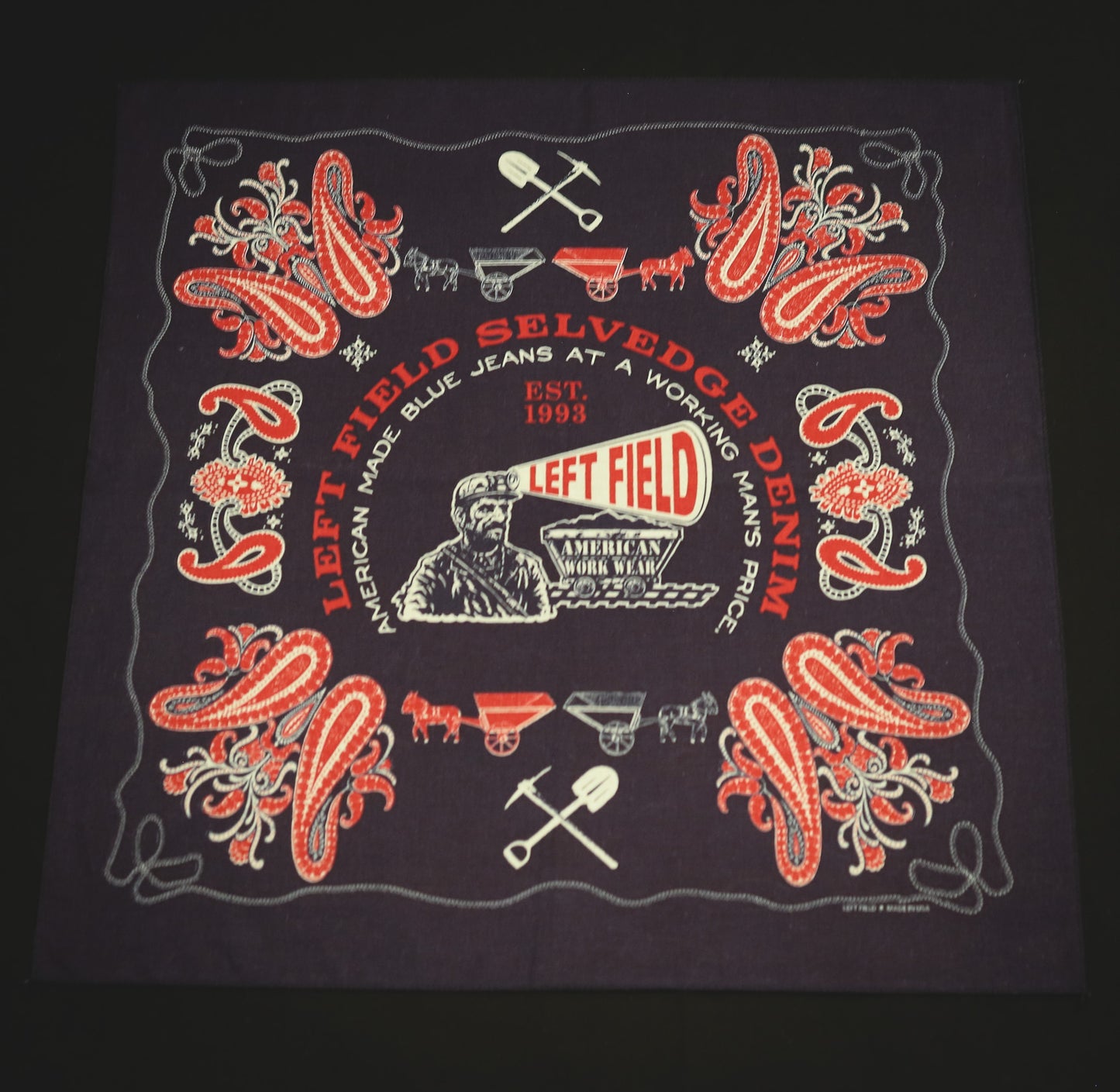 Left Field Printed Bandana
